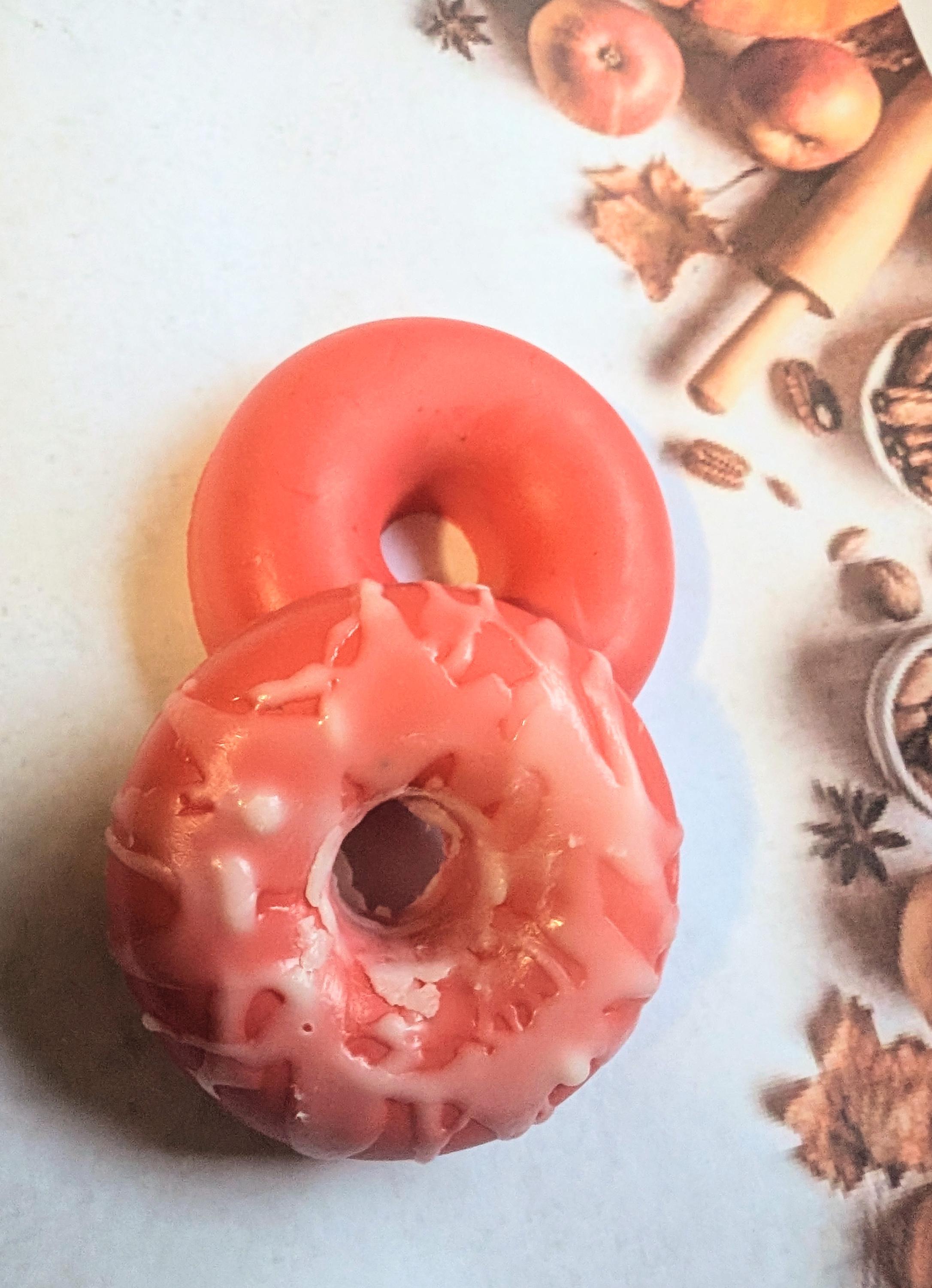 Apple Cider Donut Shea Butter Soap: Handmade Fall Scented Bar - Thumbnail 5