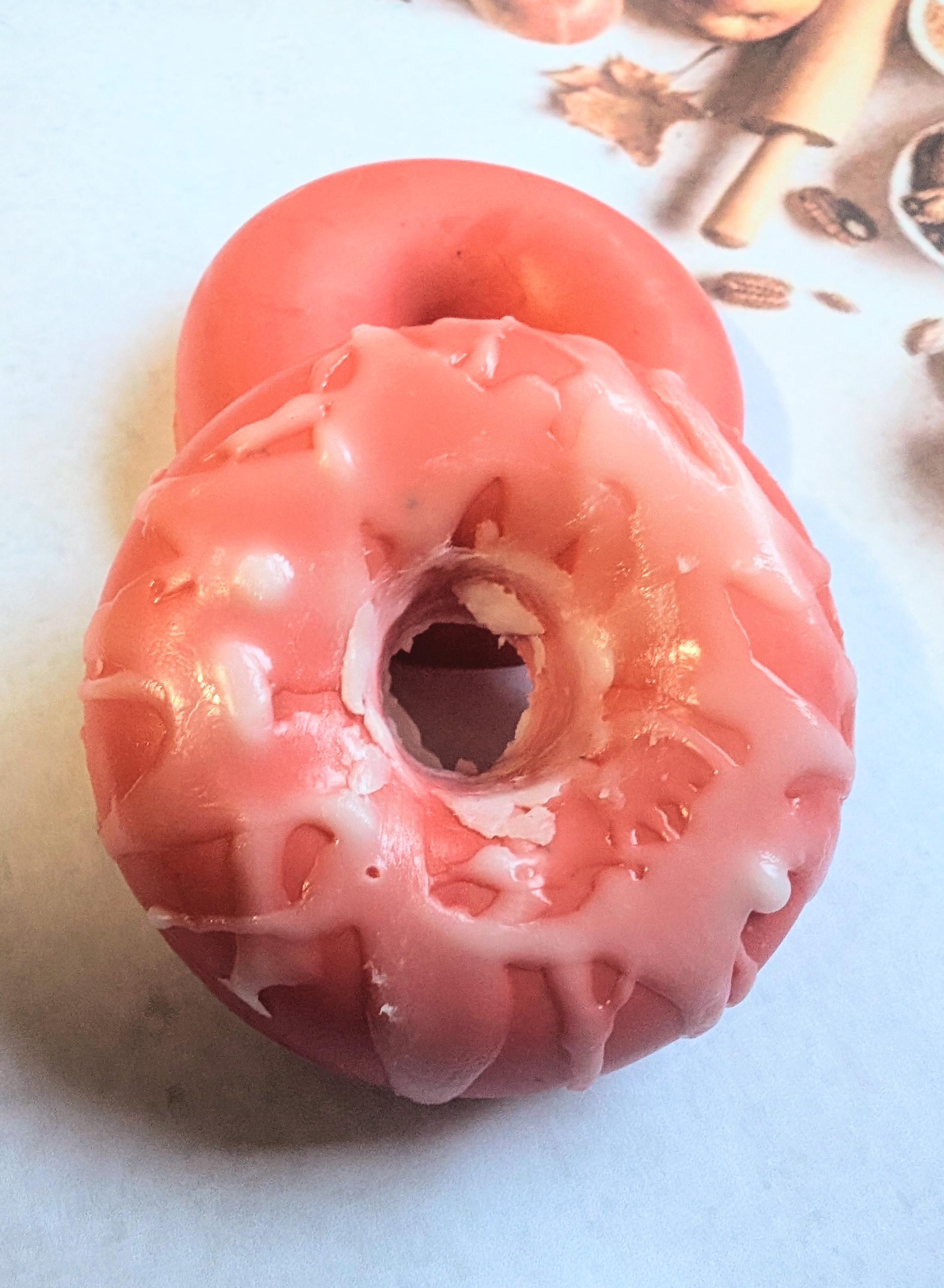 Apple Cider Donut Shea Butter Soap: Handmade Fall Scented Bar - Thumbnail 4