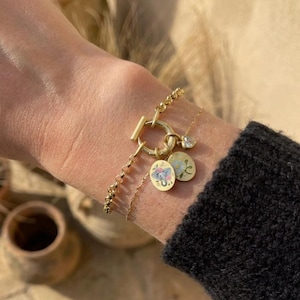 Hand-painted Style Flower | Multi-combination Bracelet & Necklace | Gold Plated Jewelry
