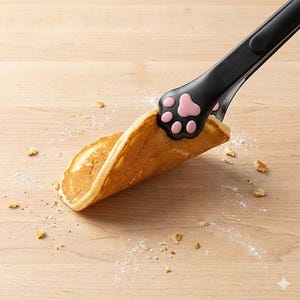Cat Paw Kitchen Tongs - Cooking Gadget for Cat Lovers