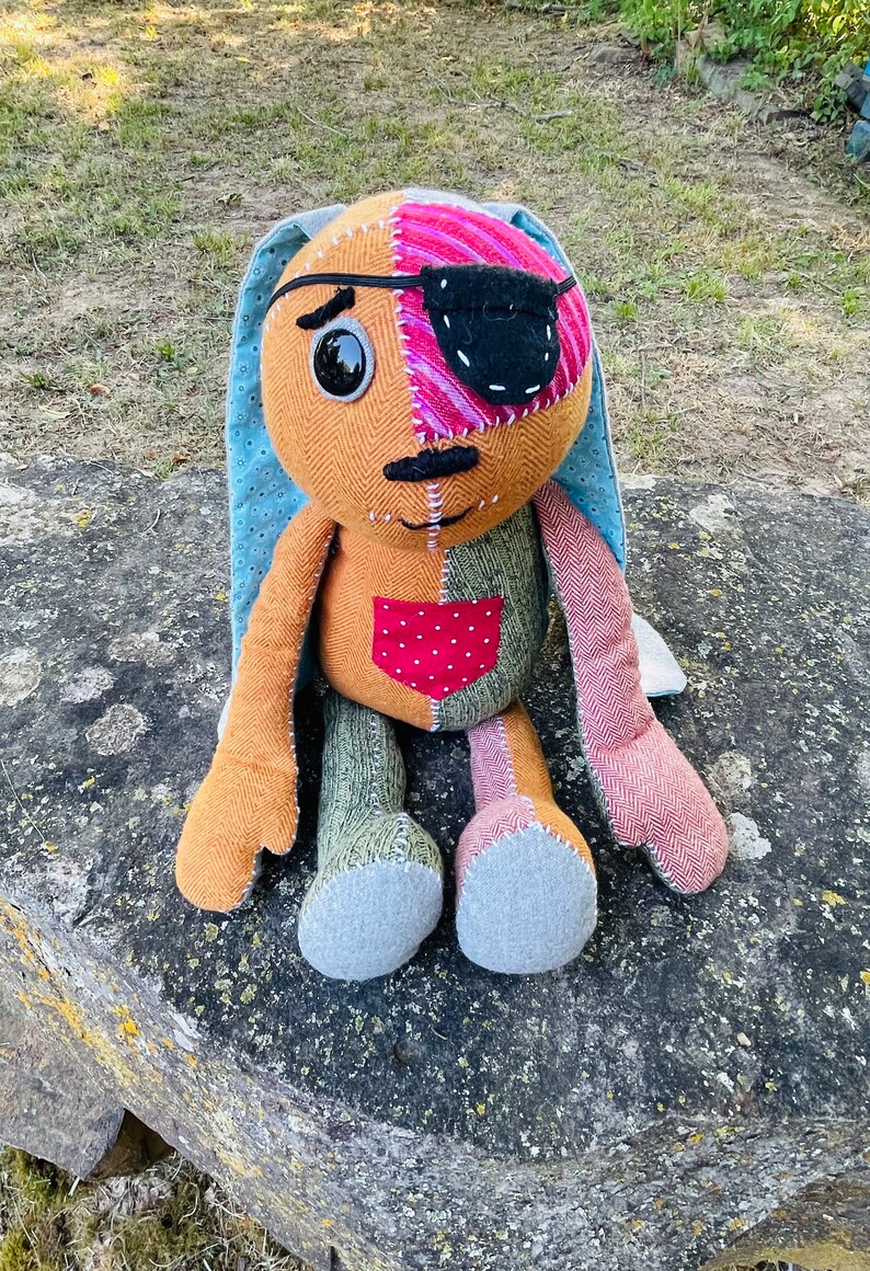 Pattern File for Sewing PDF Lost Ollie Plush Handmade Crafted Etsy