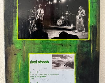 Rivalisierende Schulen 8x10 Foto Leinwand - Flyer Serie (fertig zum Aufhängen)