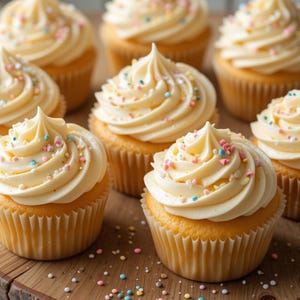 Classic Vanilla Cupcake Recipe: Easy Baking Instructions (Digital Download)