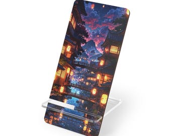 Enchanted Lantern Town 2 Mobile Display Stand | Smartphone Dock