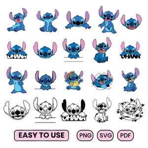 Stitch And Lilo SVG, Angel SVG, silhouet SVG, Tumbler Svg, Stitch Tumbler Svg, Cartoon Svg, Lasergesneden Dxf, Stitch Png, Lilo & Stitch