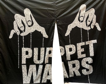 Cortinas personalizadas para ring de lucha libre impresas en todos los tamaños - Material satinado