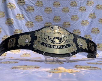Custom Undisputed Championship-riem V1 zink - 4 mm