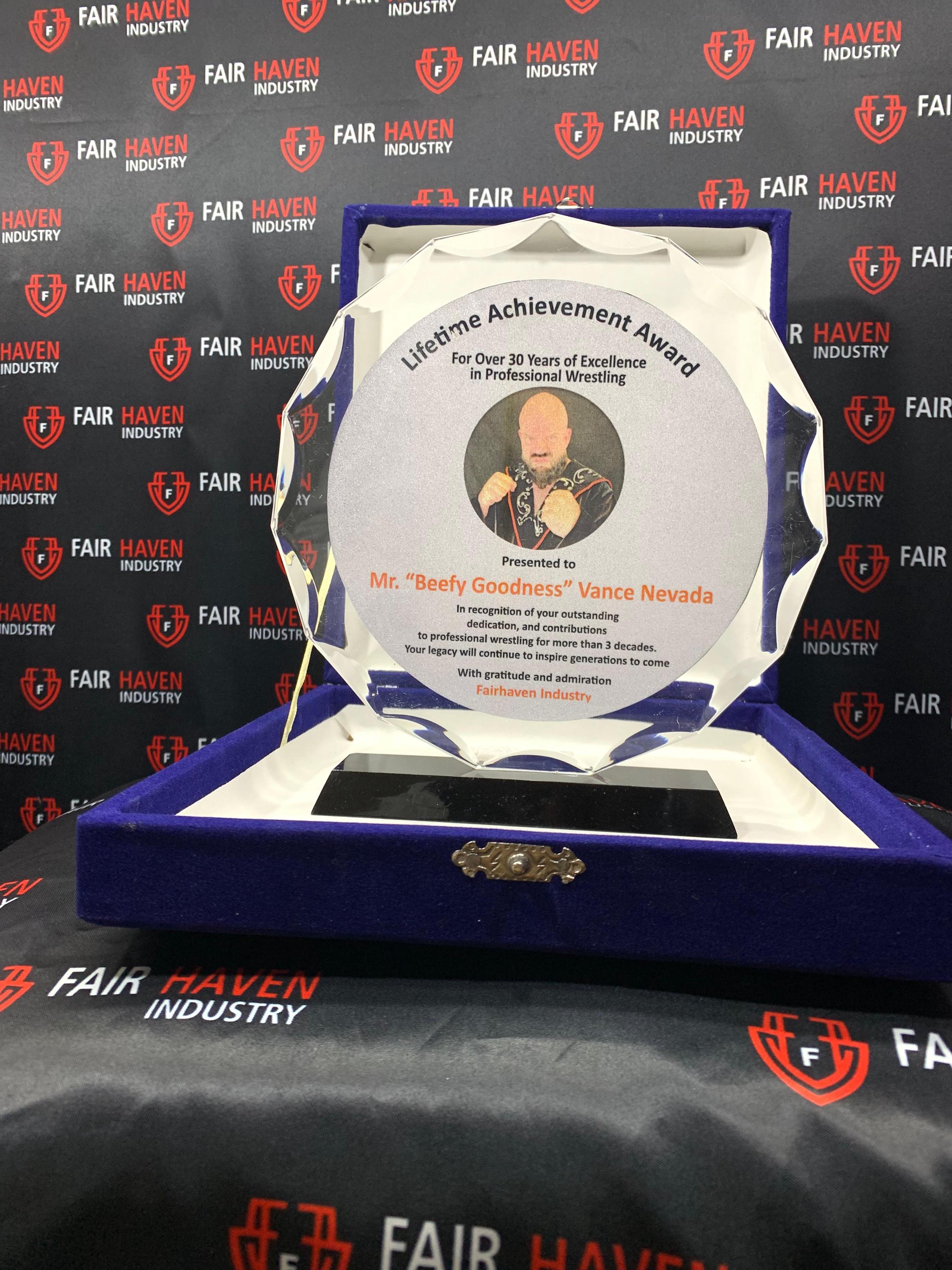 Custom Crystal Lifetime Achievement Award Plaque - Etsy