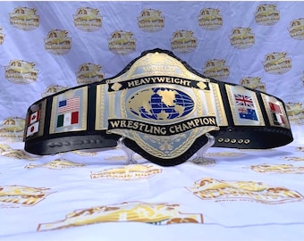 Hulk Hogan 86 World Heavyweight Wrestling Championship Belt