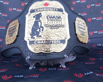 Customized Championship Belt Zinc4mm