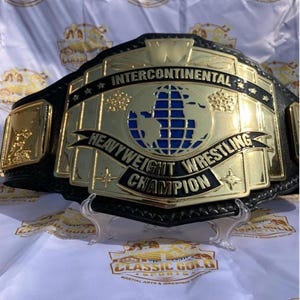 Customize Intercontinental Championship Belt – Collectible Wrestling Title image 2