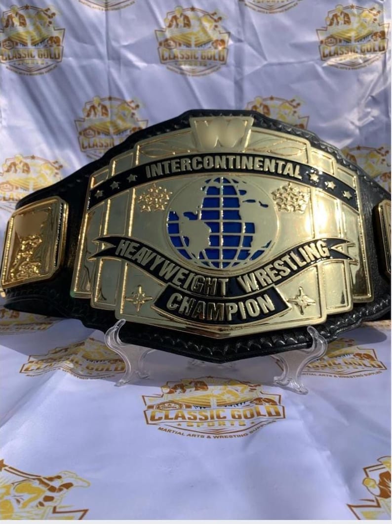 Customize Intercontinental Championship Belt – Collectible Wrestling Title image 2