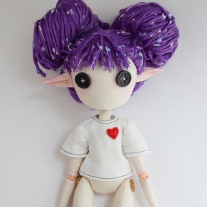 Unisex Doll T-Shirt Pattern and Tutorial - Long & Short Sleeve, Regular + Cropped - Step by Step Illustrated Guide with Videos image 10
