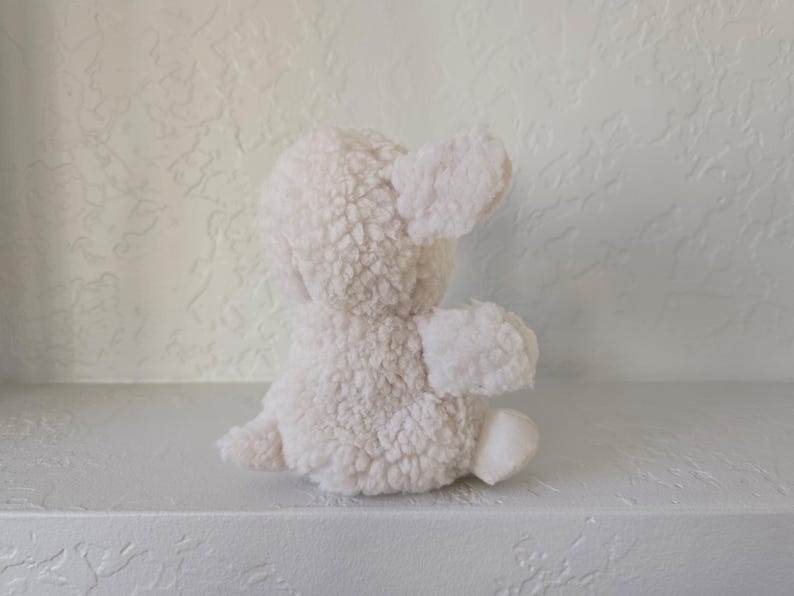 Lamb Plushie Sewing Pattern and Tutorial - beginner friendly, step by step illustrated guide - DIY plush toy stuffed animal handmade sheep image 5