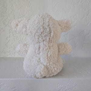Lamb Plushie Sewing Pattern and Tutorial - beginner friendly, step by step illustrated guide - DIY plush toy stuffed animal handmade sheep image 6