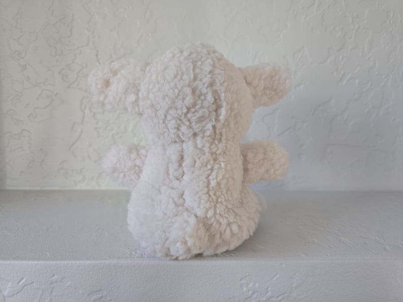 Lamb Plushie Sewing Pattern and Tutorial - beginner friendly, step by step illustrated guide - DIY plush toy stuffed animal handmade sheep image 6