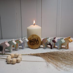Handgefertigte Dala Pferde, Dalahäst Sverige aus Kerakraft, Dekopferd, Skandinavisches Design, Dekoration, Geschenkidee, Souvenirs, Deko
