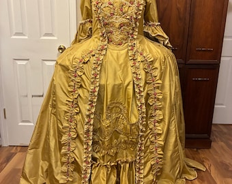 Silk Taffeta Francaise Robe  size 14-16