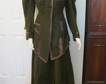 Antique Edwardian Walking Suit