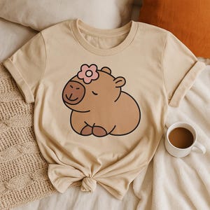 Cute Capybara Svg, Capybara Png, Capybara Clipart, Animal Svg, Trendy Svg, T Shirt Design, Gift For Her, Cut Files Cricut, Silhouette