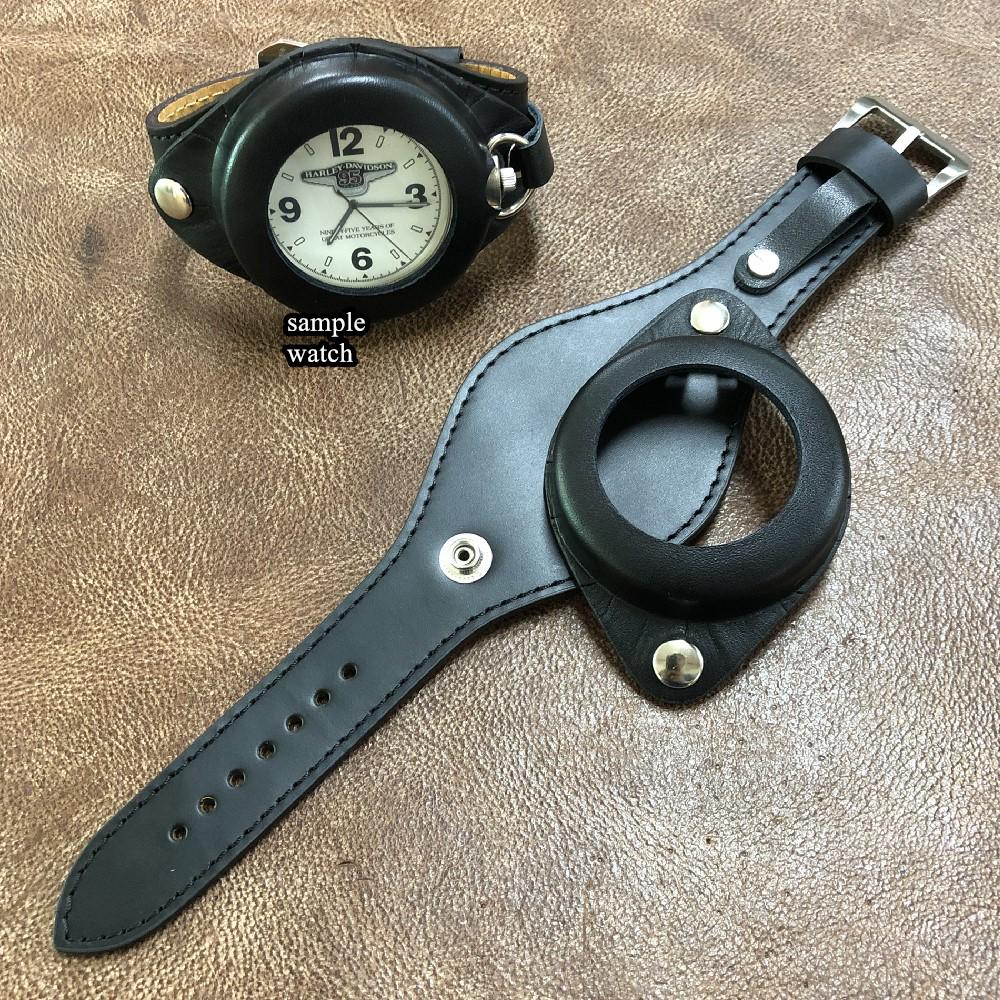 Cinturino Da Polso In Pelle Per Orologio Da Tasca Grande In Stile - Foto 8