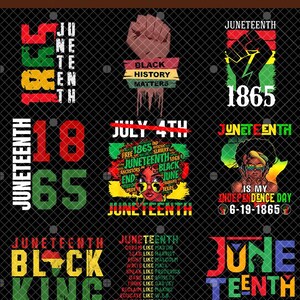 Juneteenth SVG PNG Bundle, Juneteenth png bundle, Black king nutrition svg, Celebrate Juneteenth, Juneteenth Sublimation Png, Black History