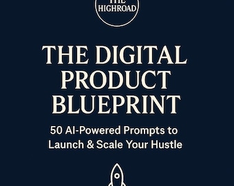 AI Prompt Pack for Digital Products  50 ChatGPT Prompts for Side Hustles, Passive Income, Notion Templates, Freelance Services,