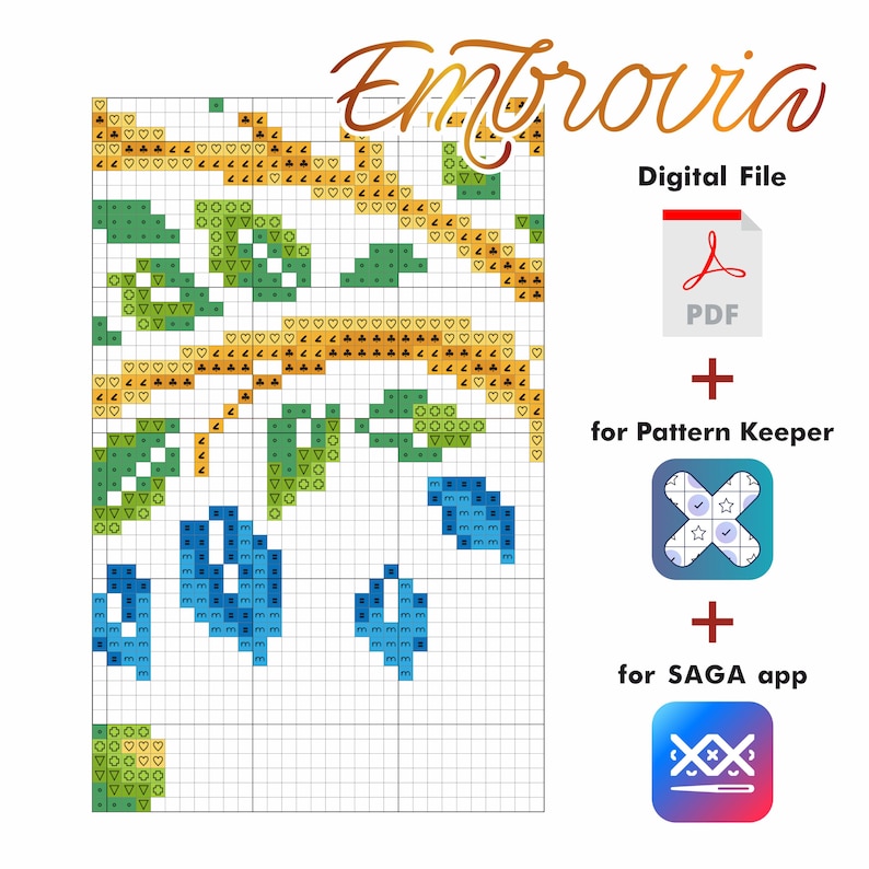 Golden Roots Mandala - Tree of Life Cross Stitch Pattern, Sacred ...