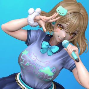 Anis Idol ver. GK Figure 1:7 | NIKKE - Goddess of Victory | 12k | 3D print | Unassembled | Unpainted
