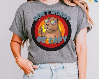 Keine Sorge, Capy PNG | Lustige Capybara PNG | Digitaler Download | Niedliches Tier | Süßes Capybara | Sublimation PNG