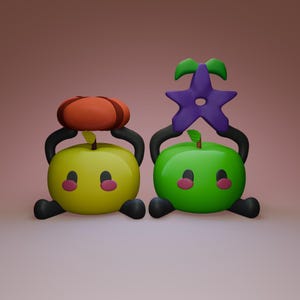 Junimo 3D Print File – STL Model for 3D Printer, Stardrop & Bundle, Game Figure, Digital Download, Video Game Collectible