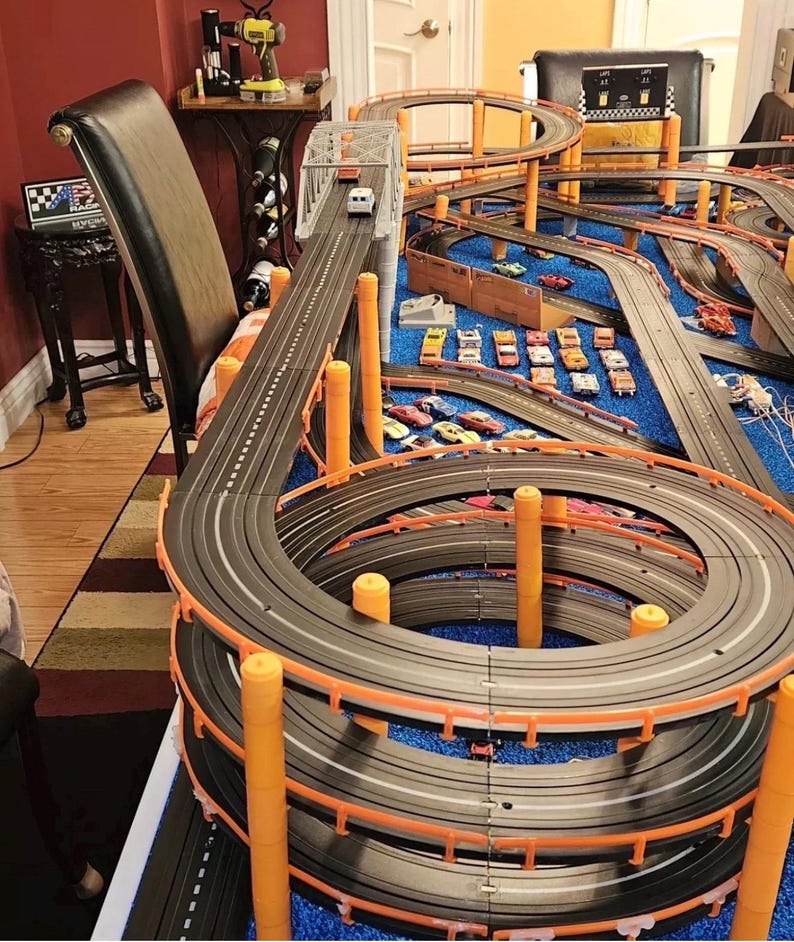Aurora Slot Car Track Piers and Beams - Etsy