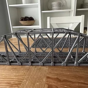 HO Scale Truss Bridge 40 inches “Unassembled Kit” Double track