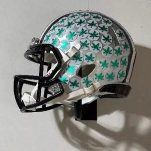 Football Mini Helmet Wall Display