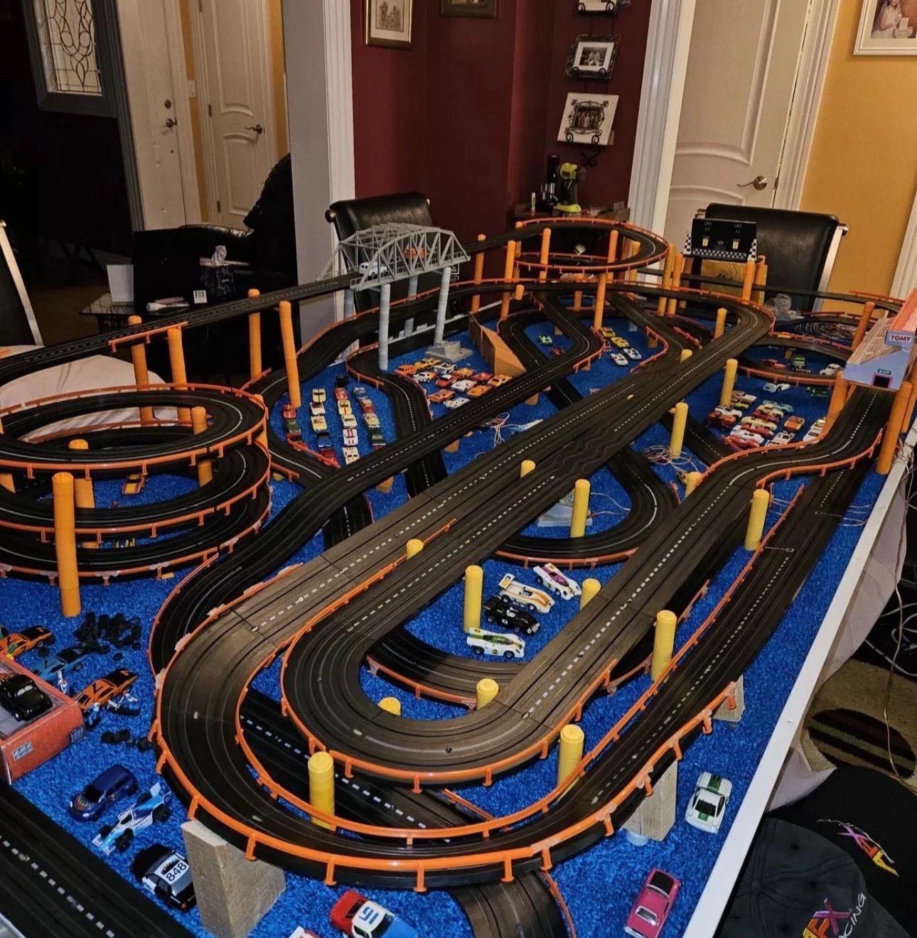 Mohali Bakers Aurora Afx Slot Car Track Micro Scalextric Track