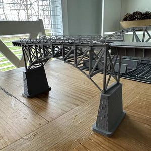 HO Scale Arch Truss Bridge 13 inches “Unassembled Kit”