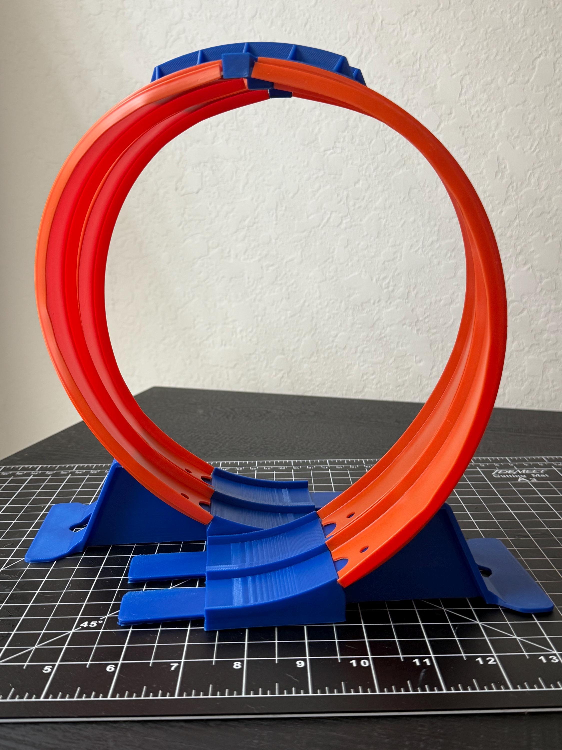 Double Track Loop Hot Wheels Compatible Double Track Loop “track Not Included” Glue ...