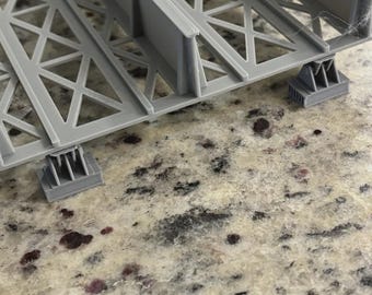 Bridge Shoes Set of 6 - Model Train Bridge - HO Scale
