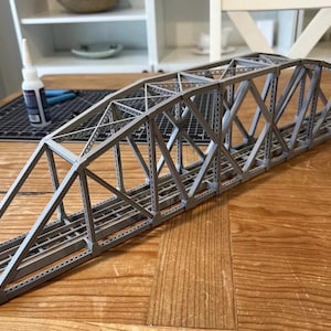 HO Scale Truss Bridge Single Track 40 inches “Unassembled Kit”