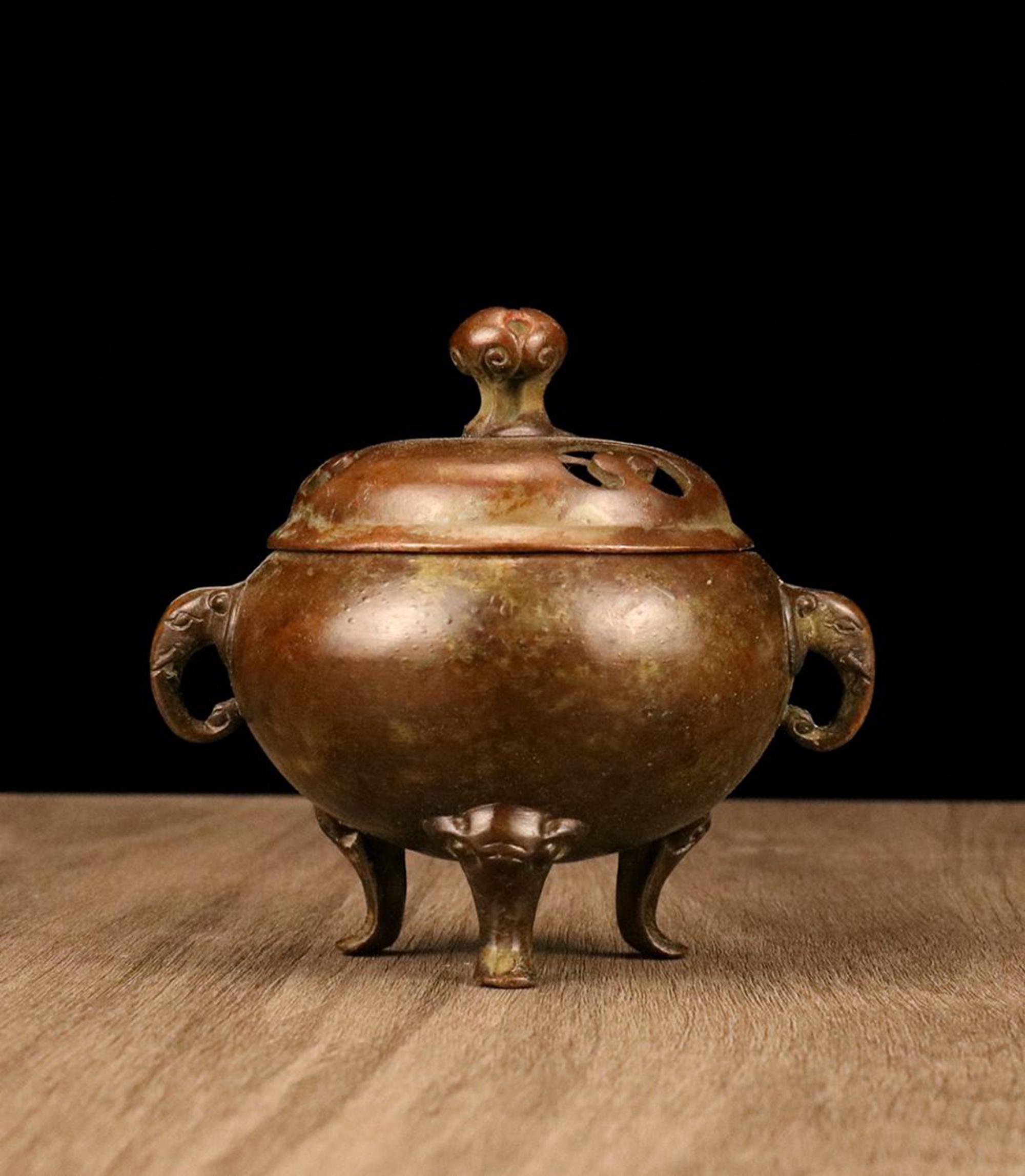 ヴィンテージブロンズ彫刻象香炉、風水像、家の装飾 - Etsy 日本
