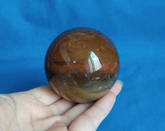 Natural jade carved ball, Home decoration