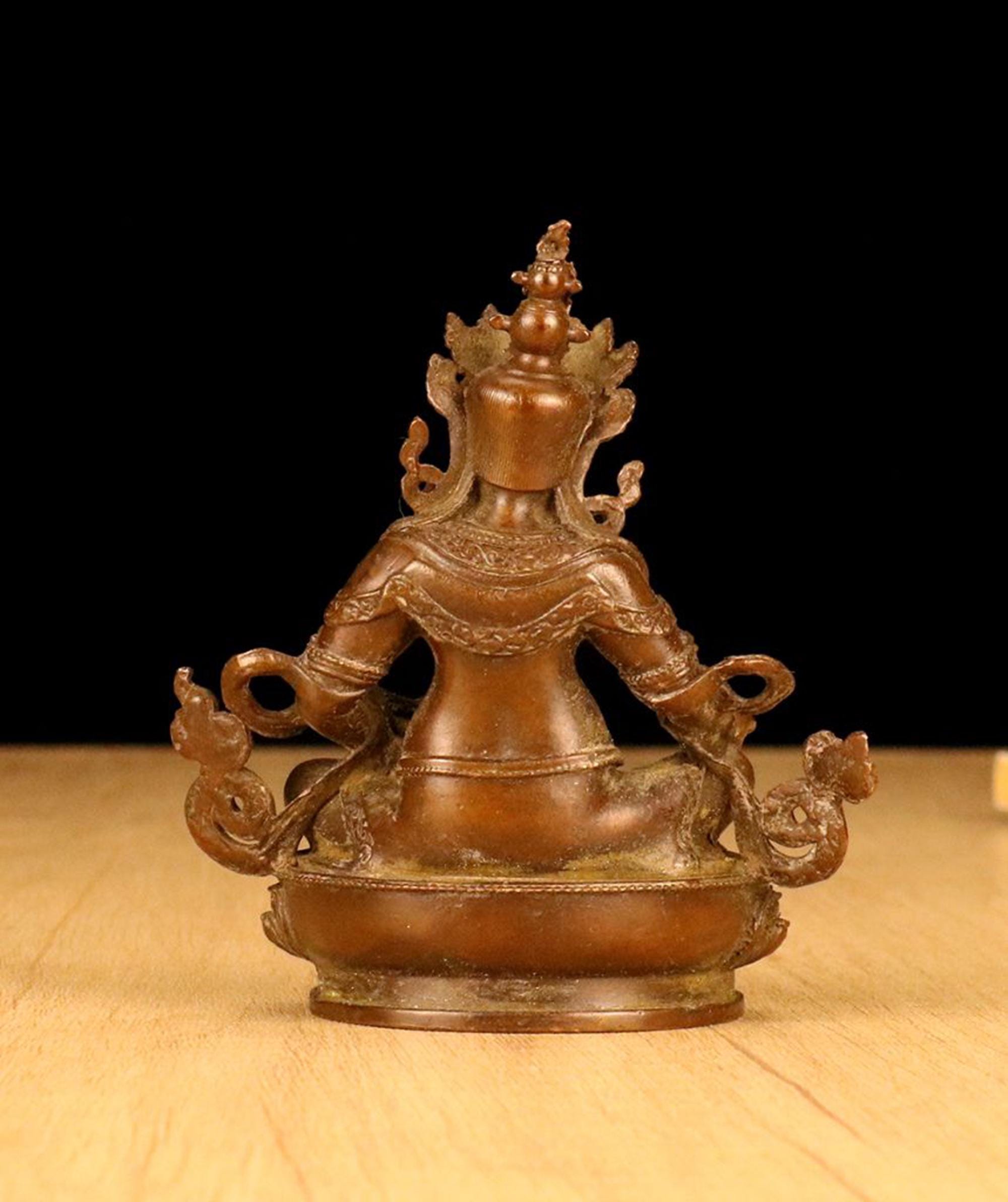 ヴィンテージブロンズ彫刻仏像、風水像 - Etsy 日本