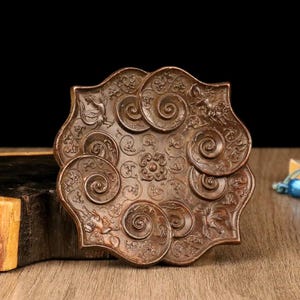 彫刻された皿の装飾 - Etsy 日本