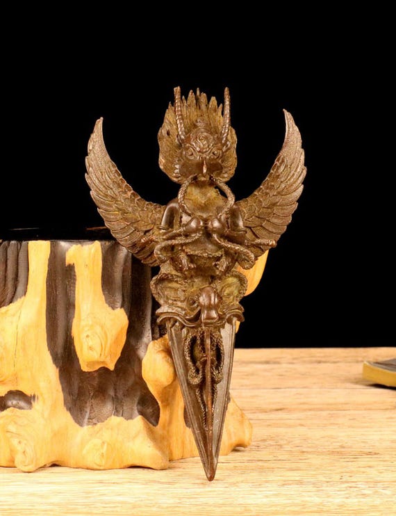 チベット 鳳凰像&龍像 龍と鳳凰 カガマ norbu lingka ノルブリンカ