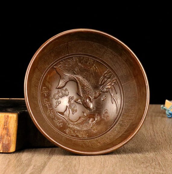 ヴィンテージボウル 器 オブジェ ブロンズ ヴィンテージボウル 器