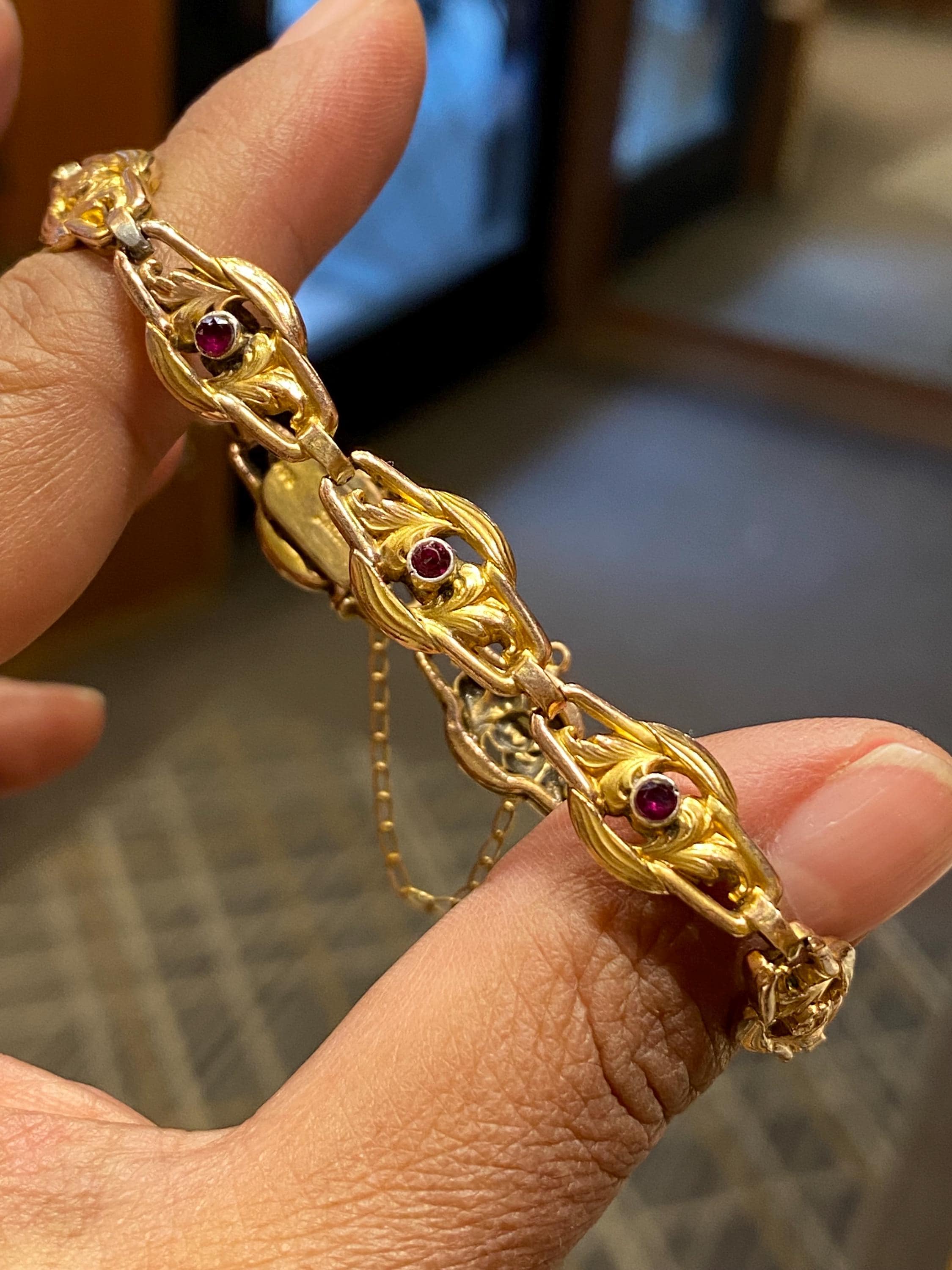 Gold filled antique/vintage bracelets - Etsy 日本