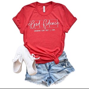 Godfidence T-Shirt: Unisex Faith-Based Tee