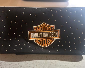 Rhinestone Bandana: Cotton Biker Headwrap