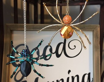 Beaded Spider Ornaments
