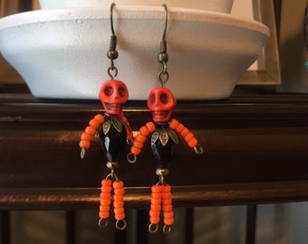 Beaded Skeleton Earring Kit